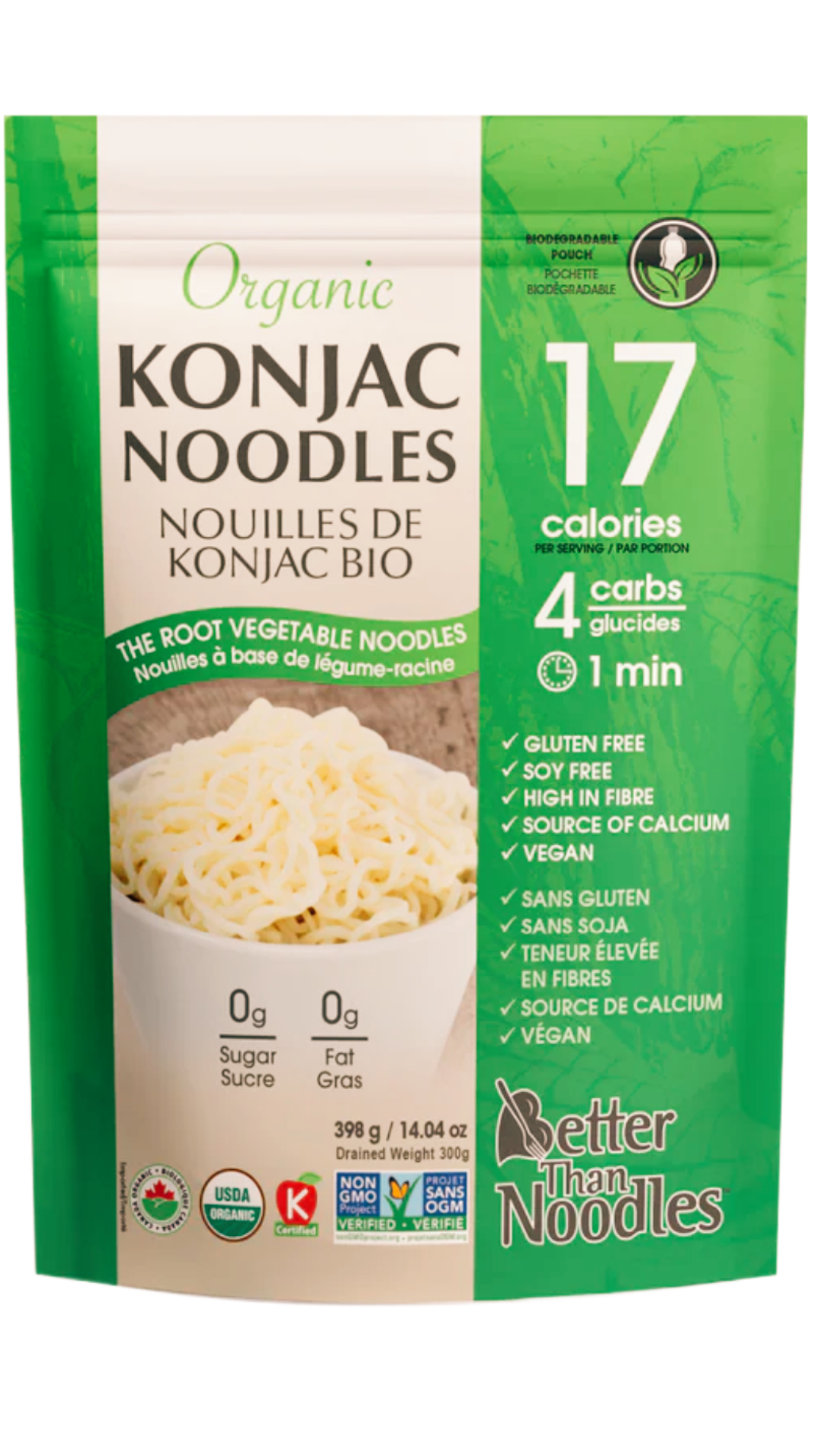 Better Than Foods Organic Konjac Noodles 385g - Www.Shopthatapp.com
