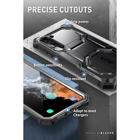 Galaxy S23 Armorbox Case - Black - www.Shopthatapp.com