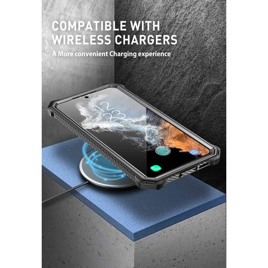 Galaxy S23 Armorbox Case - Black - www.Shopthatapp.com