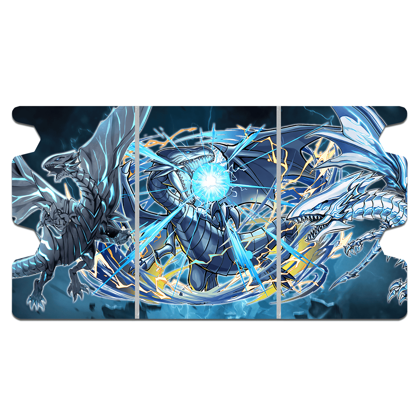 Blauäugiger weißer Drache – Mach 3 Deckbox