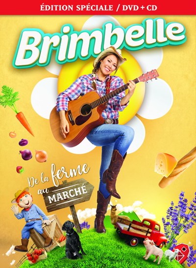 Brimbelle / De la ferme au marché - DVD + CD - www.Shopthatapp.com