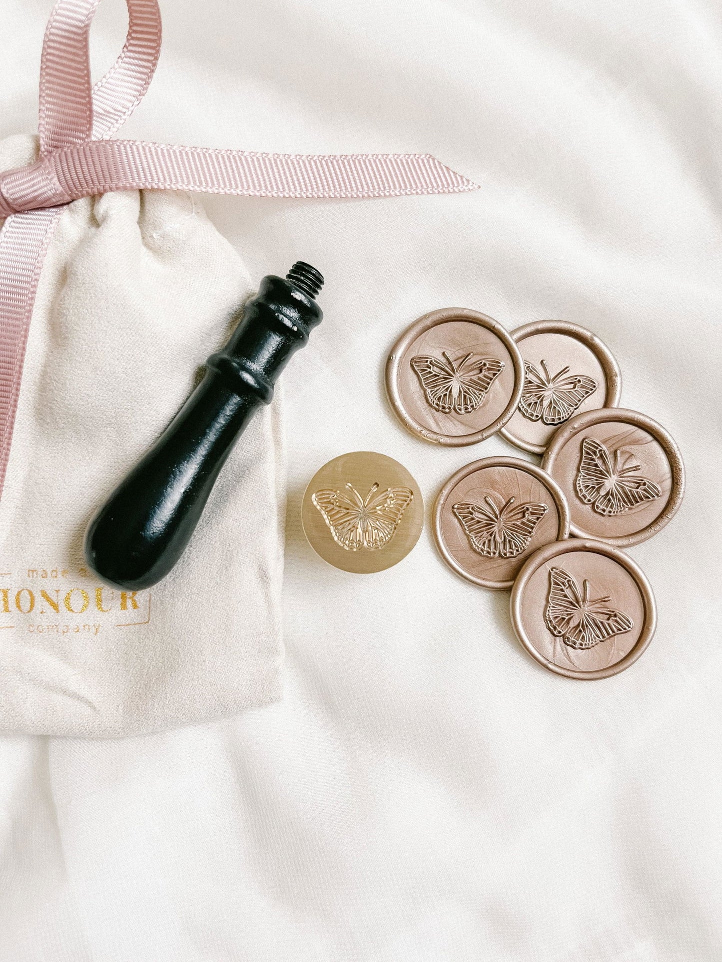 Butterfly wax stamp - Www.Shopthatapp.com