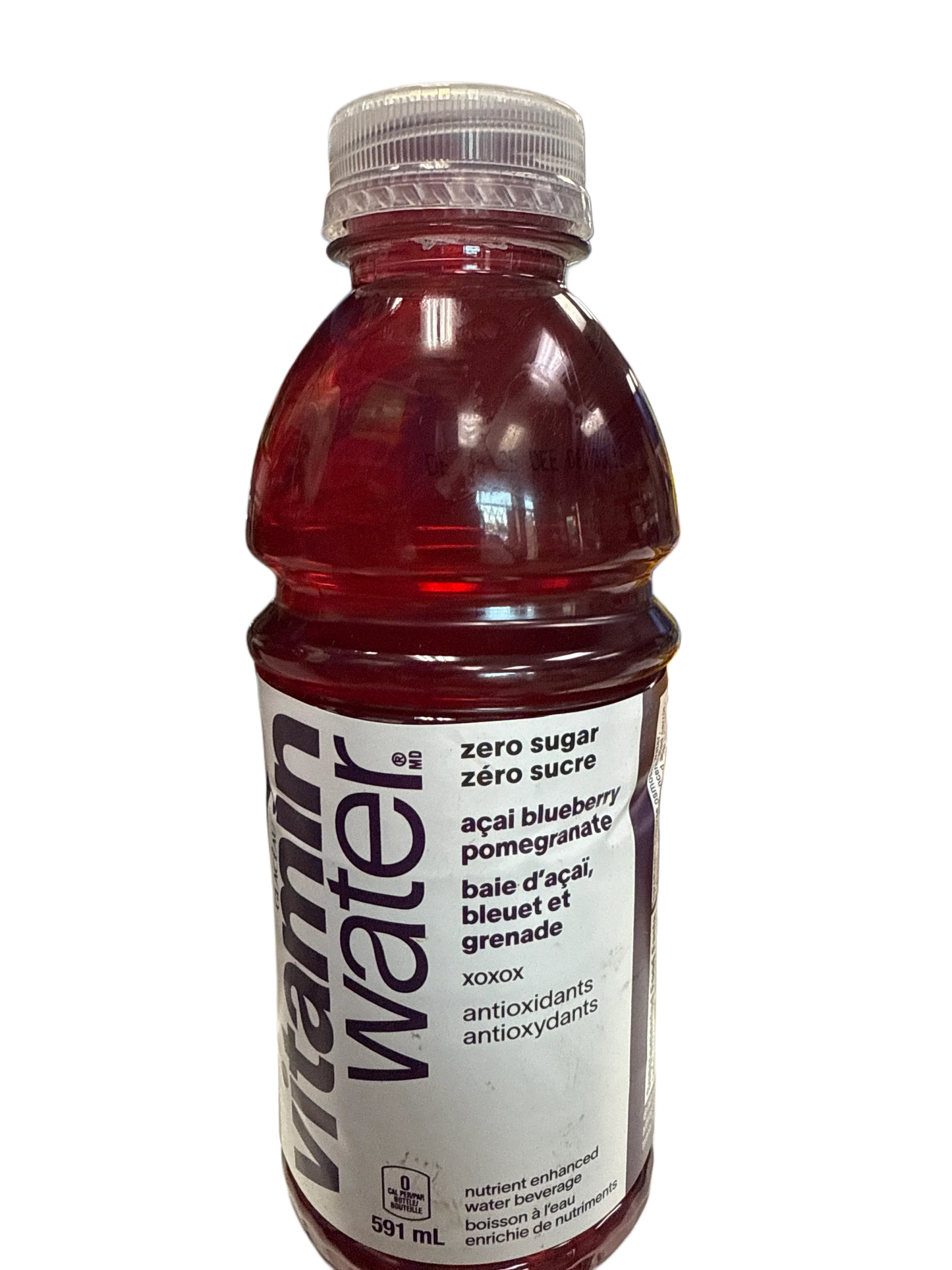 Vitamin Water Zero Sugar Acai Blueberry Pomegranate Flavour 591ML - Canadian Edition