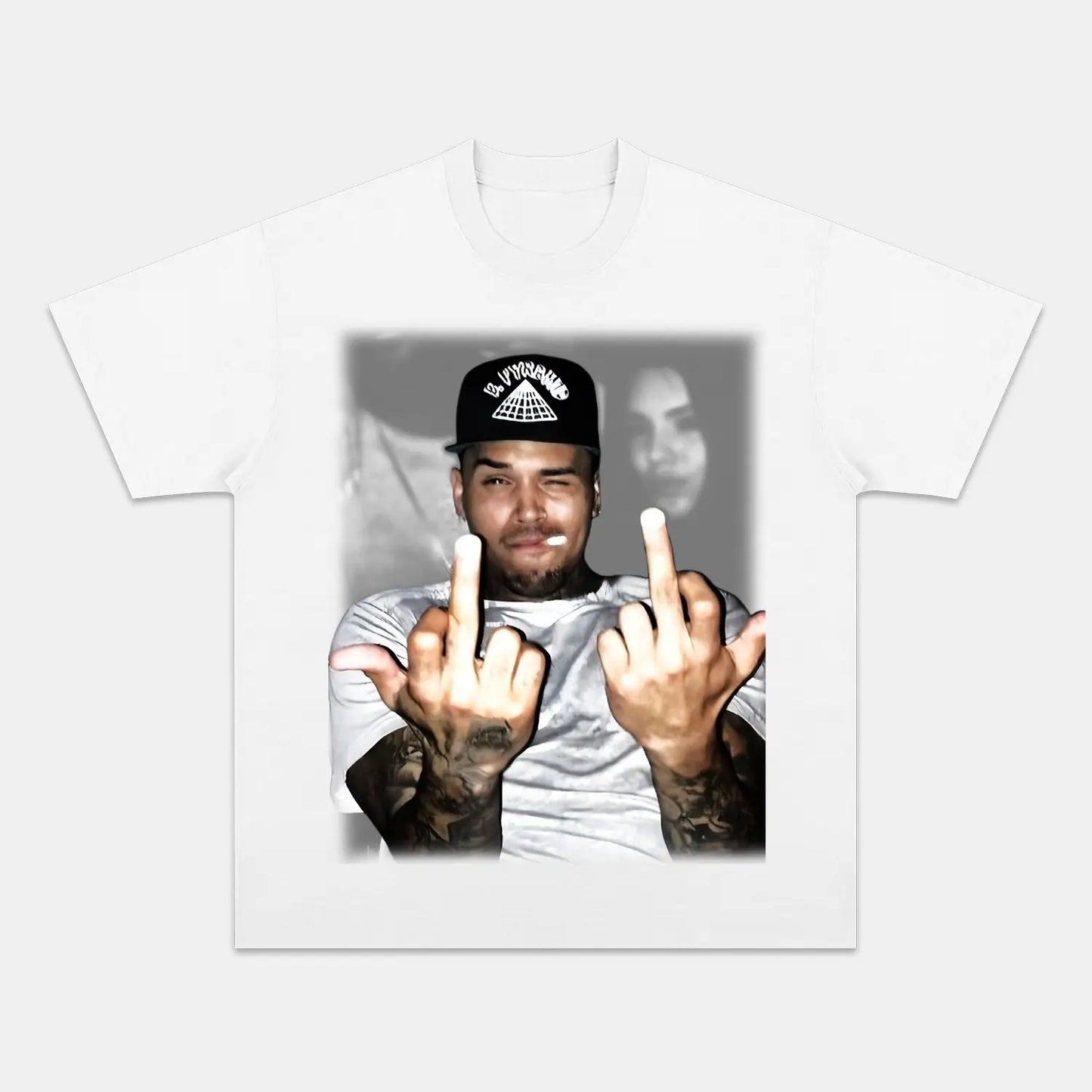 Chris Brown: Music Icon Tee V16 - www.Shopthatapp.com