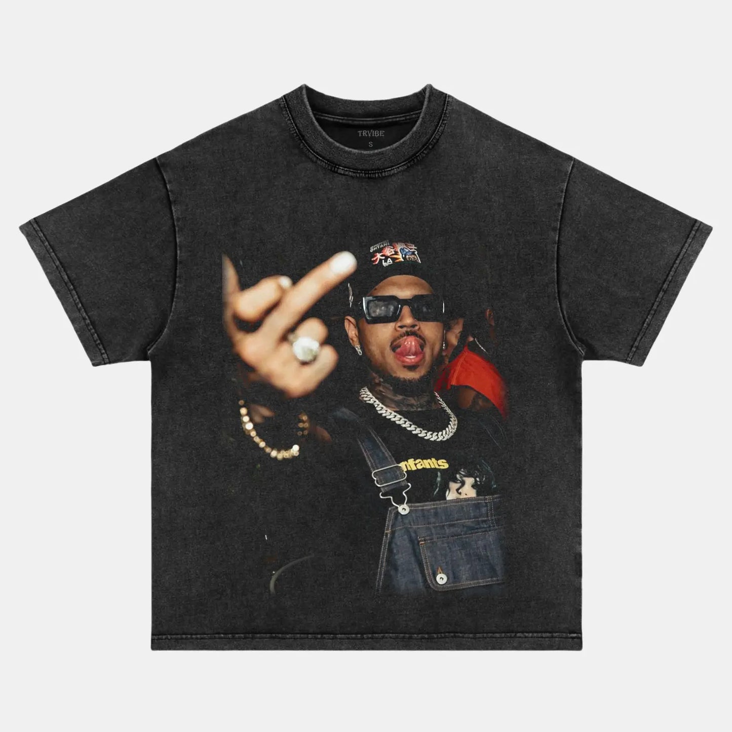 Chris Brrown: Music Icon Tee V9 - www.Shopthatapp.com