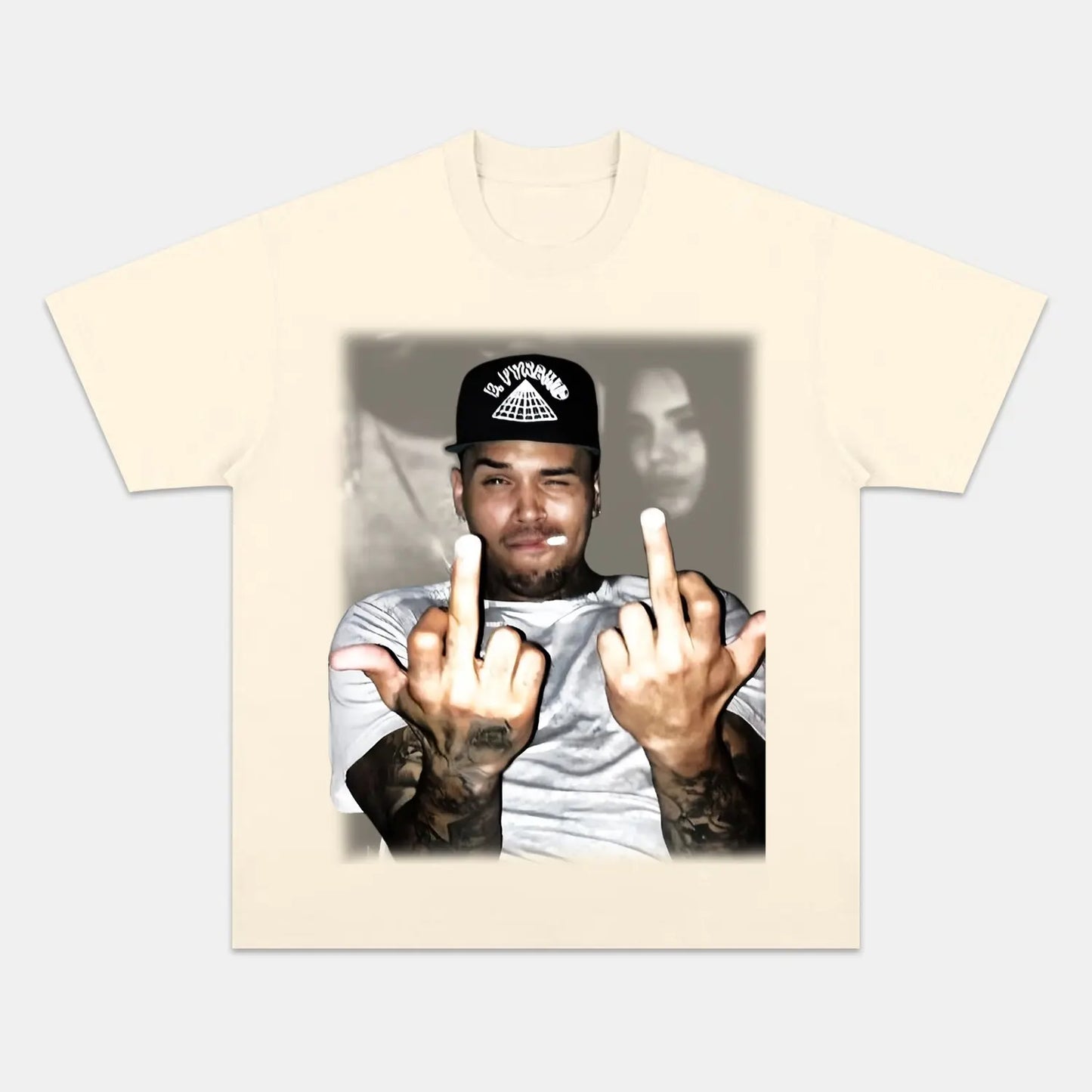 Chris Brown: Music Icon Tee V16 - www.Shopthatapp.com