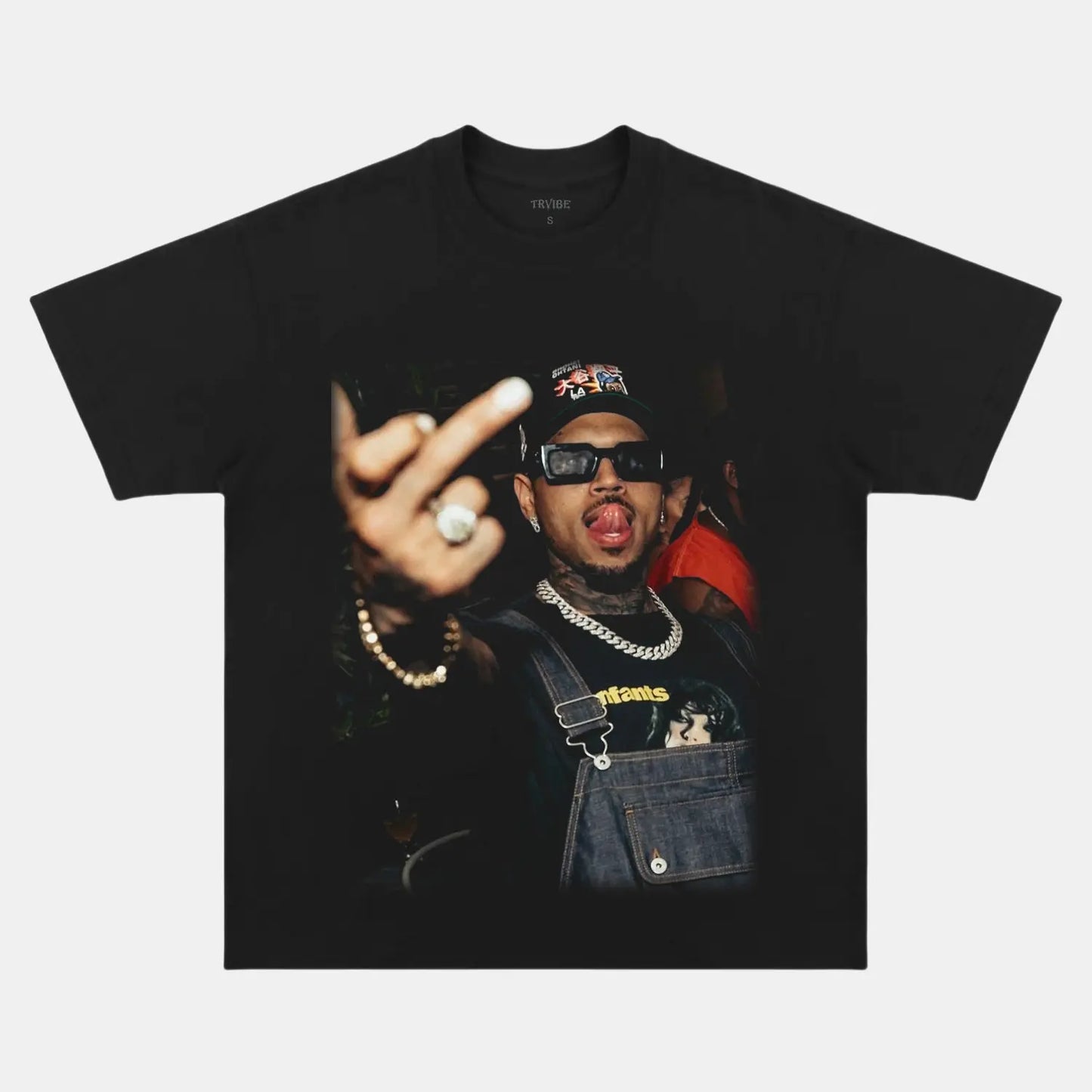Chris Brrown: Music Icon Tee V9 - www.Shopthatapp.com
