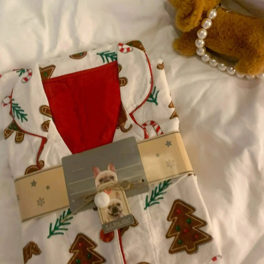 Cartoon Printed Long Sleeved Pajamas For Women - www.Shopthatapp.com