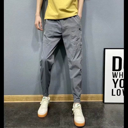 Casual Slim-fitting Fashion Brand Drawstring Jogger Pants - www.Shopthatapp.com #