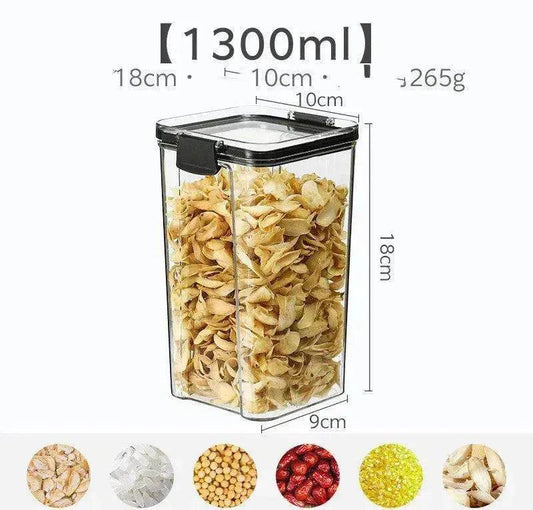 Cereals Kitchen Storage Jar Box - www.Shopthatapp.com