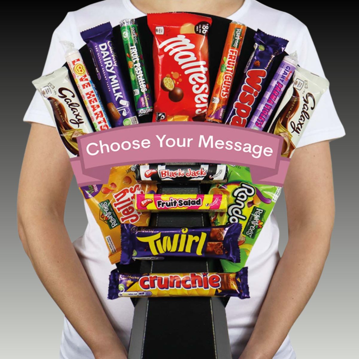 Chocolate & Sweets Bouquet-Food and beverage-www.Shopthatapp.com-HamperWell