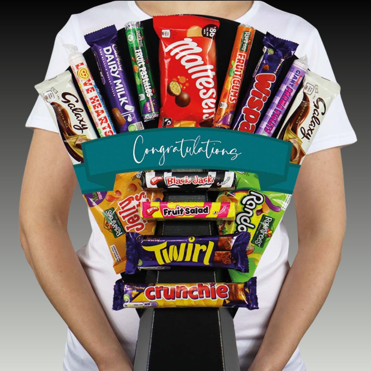 Chocolate & Sweets Bouquet-Food and beverage-www.Shopthatapp.com-HamperWell