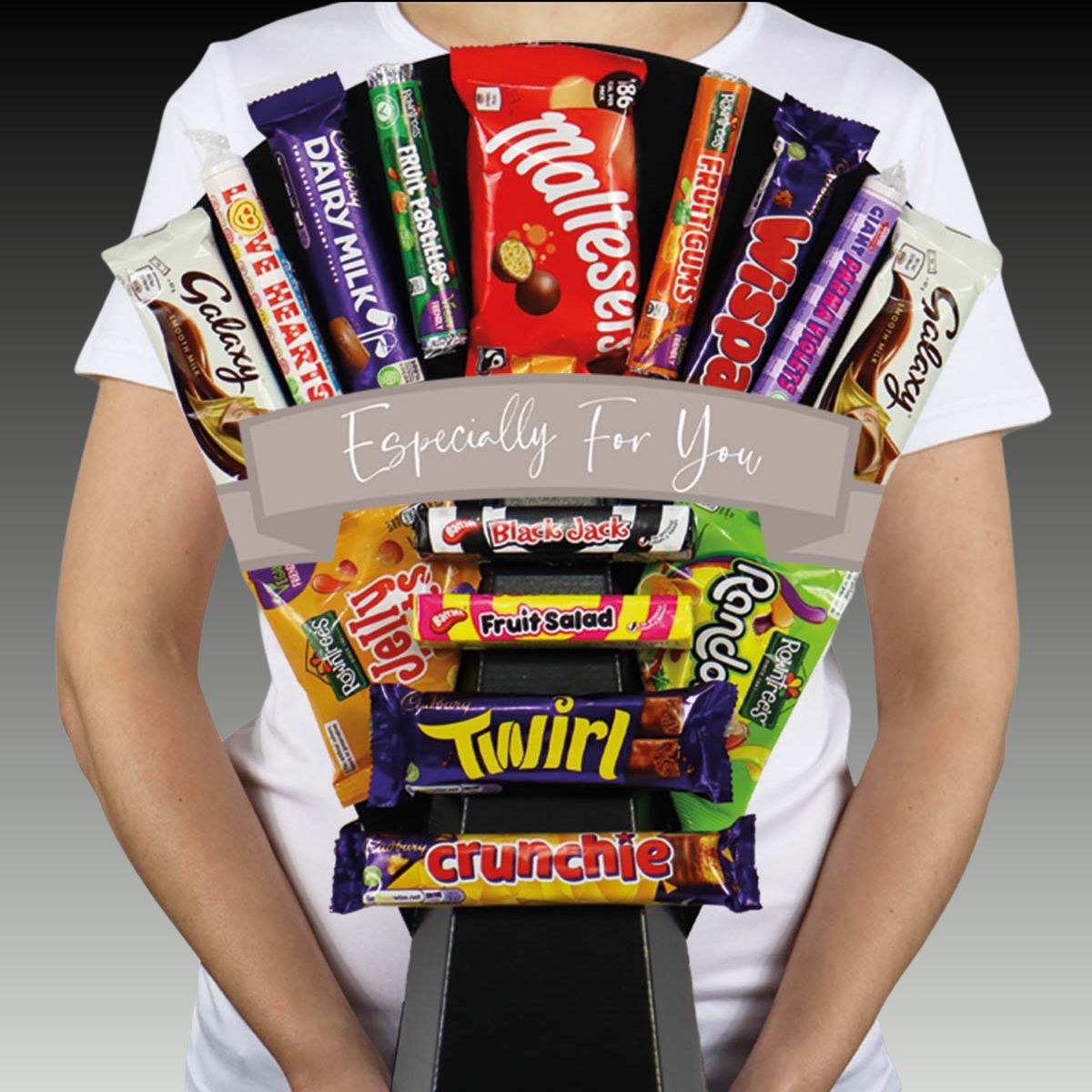 Chocolate & Sweets Bouquet-Food and beverage-www.Shopthatapp.com-HamperWell