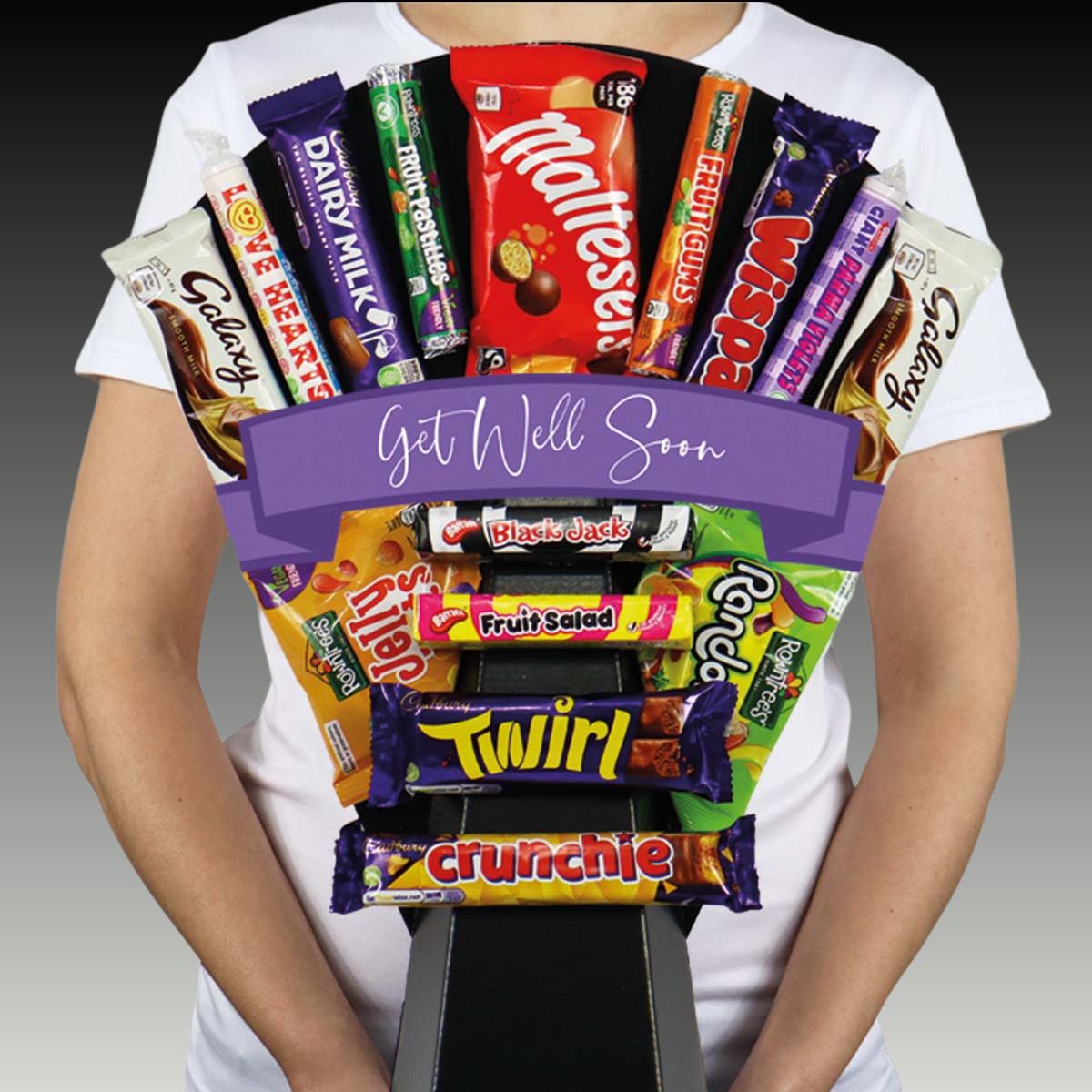 Chocolate & Sweets Bouquet-Food and beverage-www.Shopthatapp.com-HamperWell