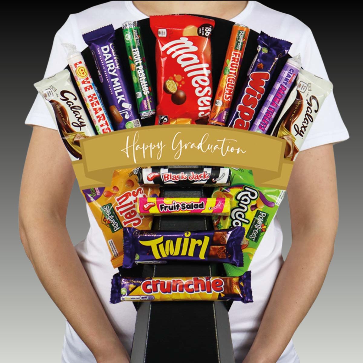 Chocolate & Sweets Bouquet-Food and beverage-www.Shopthatapp.com-HamperWell