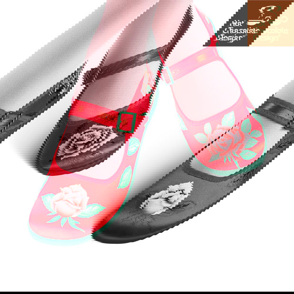 Chocolaticas® BLOSSOM SHINE Women's Mary Jane Flat - Www.Shopthatapp.com