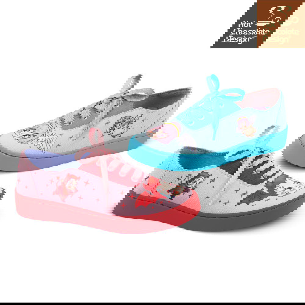 Chocolaticas® CHERUB AND DEVIL Sneakers - Www.Shopthatapp.com