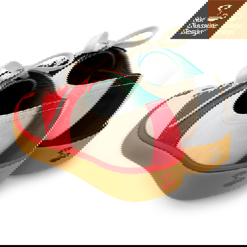 Chocolaticas® HEARTS Sneakers - Www.Shopthatapp.com
