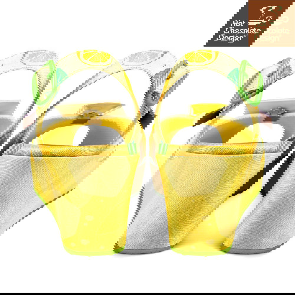 Chocolaticas® LEMONADE STAND Women's Sandal - Www.Shopthatapp.com
