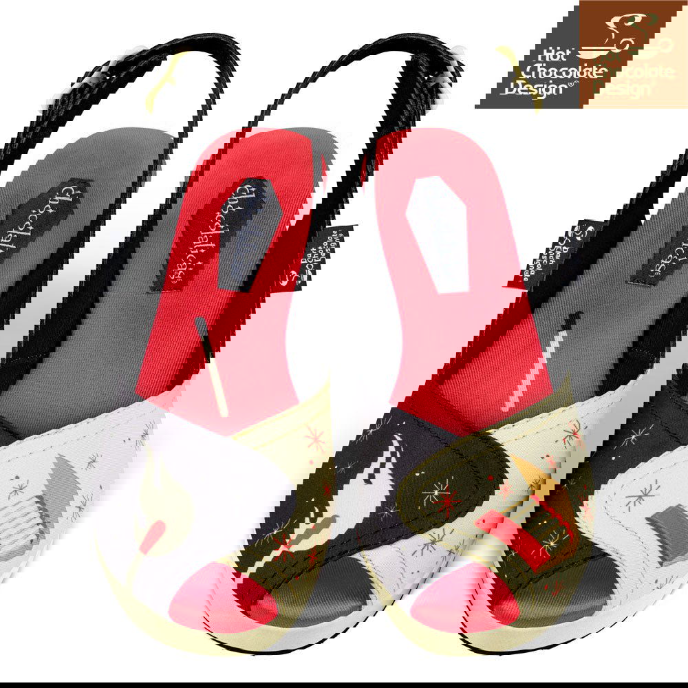 Chocolaticas® SHE IS ON FIRE Women's Sandal - Www.Shopthatapp.com