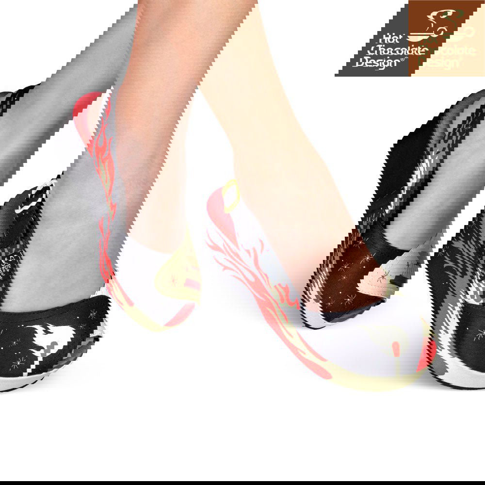 Chocolaticas® SHE IS ON FIRE Women's Sandal - Www.Shopthatapp.com