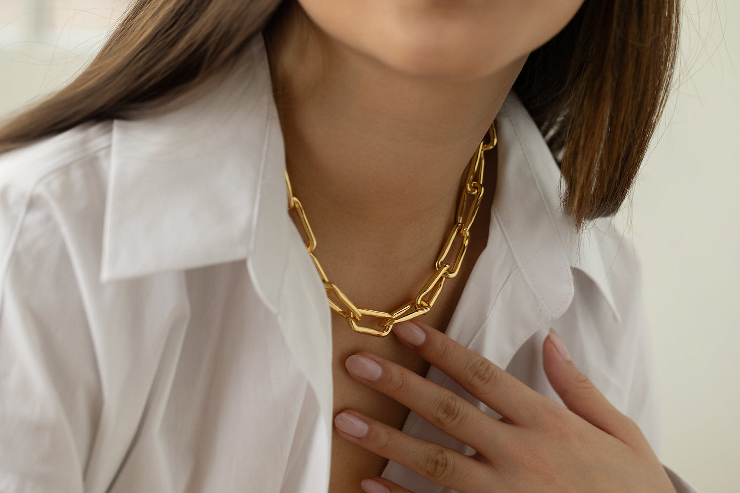 Chunky Organic Chain - www.Shopthatapp.com