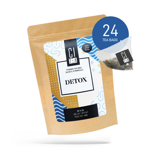 Detox Herbal Tea Pyramid Tea Bags - www.Shopthatapp.com