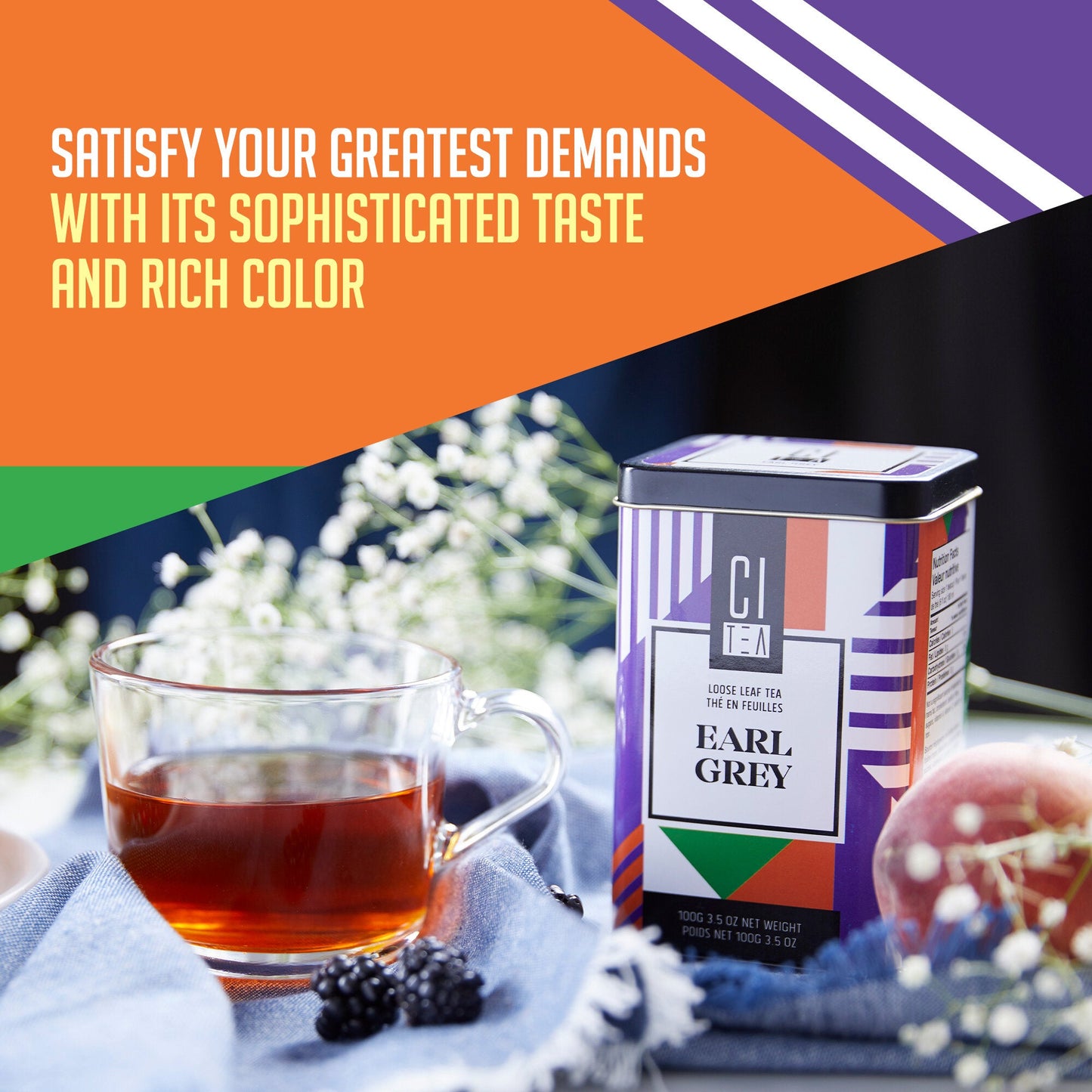 Earl Grey Loser Blatttee - 100g