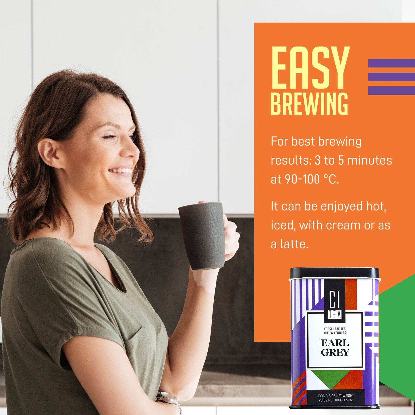 Earl Grey Loser Blatttee - 100g