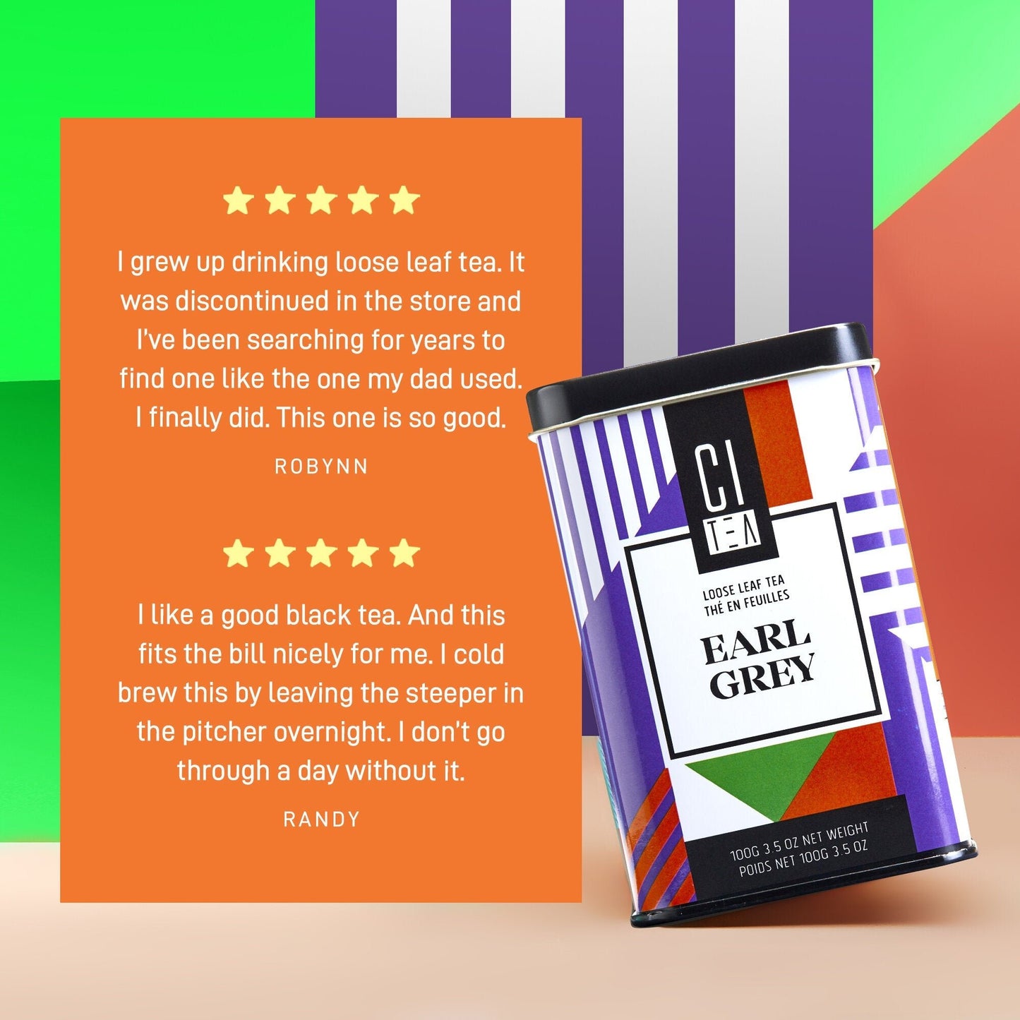 Earl Grey Loser Blatttee - 100g