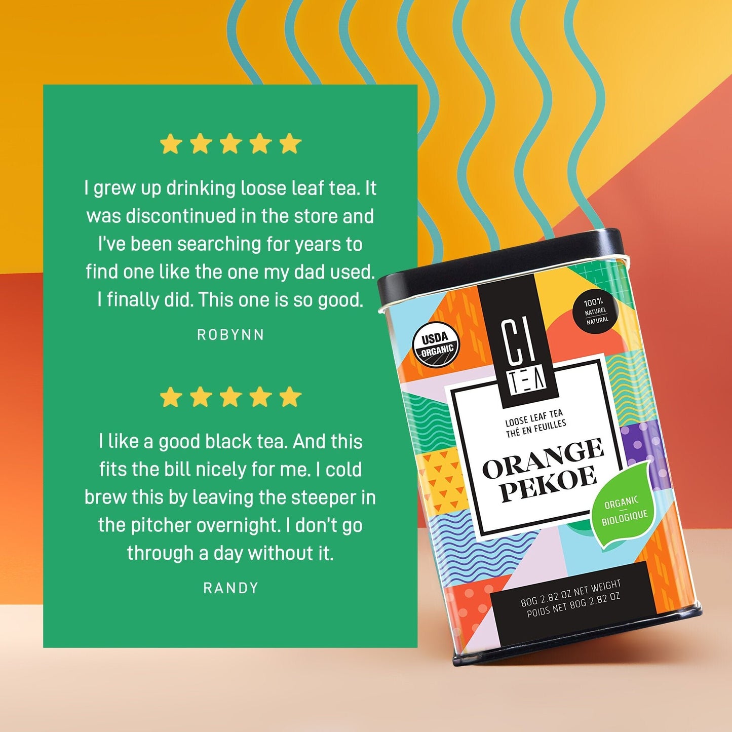 Bio Orange Pekoe Schwarzer Loseblatttee