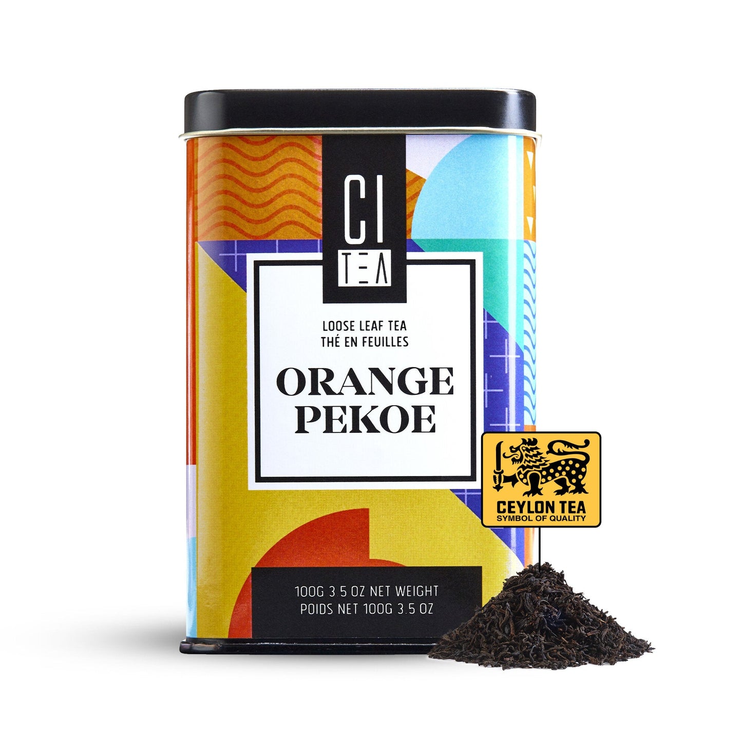 Orange Pekoe Schwarzer Tee mit losen Blättern
