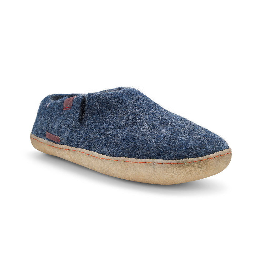 Classic Shoe - Navy Blue with Rubber-Shoes-www.Shopthatapp.com-Size:47.0-Betterfelt Canada