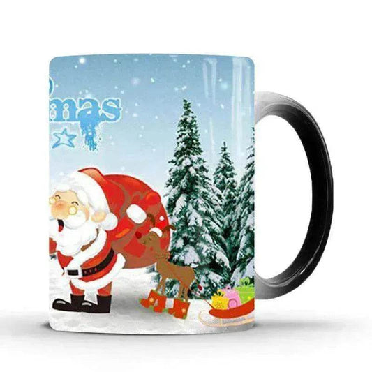 Color Change Christmas Mug Heat Sensitive Cup - www.Shopthatapp.com