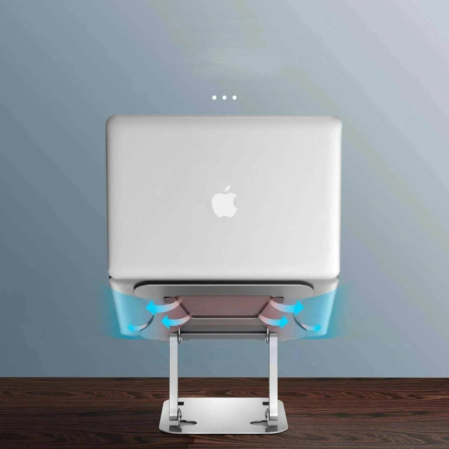 Computer Stand Laptop Aluminum Alloy Desktop Folding Portable Storage Base Can Lift Radiator - www.Shopthatapp.com