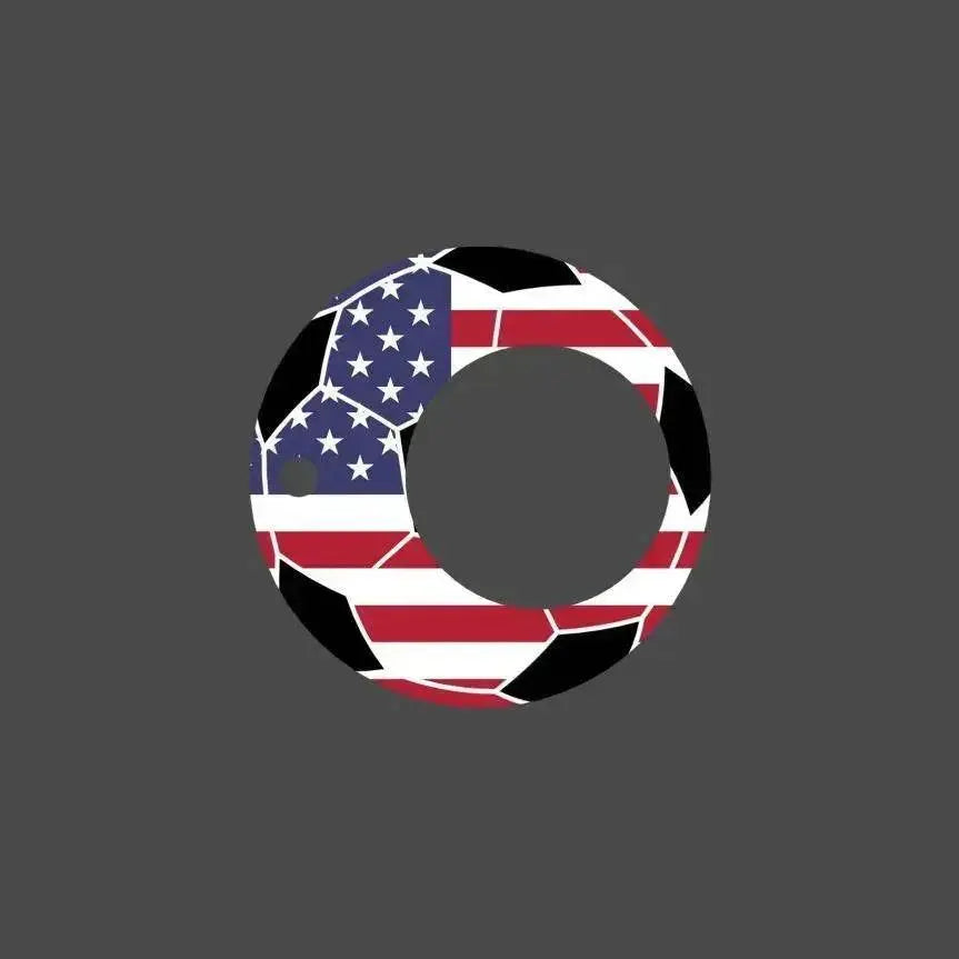 Creative Soccer World Teams Fidget Spinner Anti-Anxiety Relieves Stress Toy Keychain - www.Shopthatapp.com