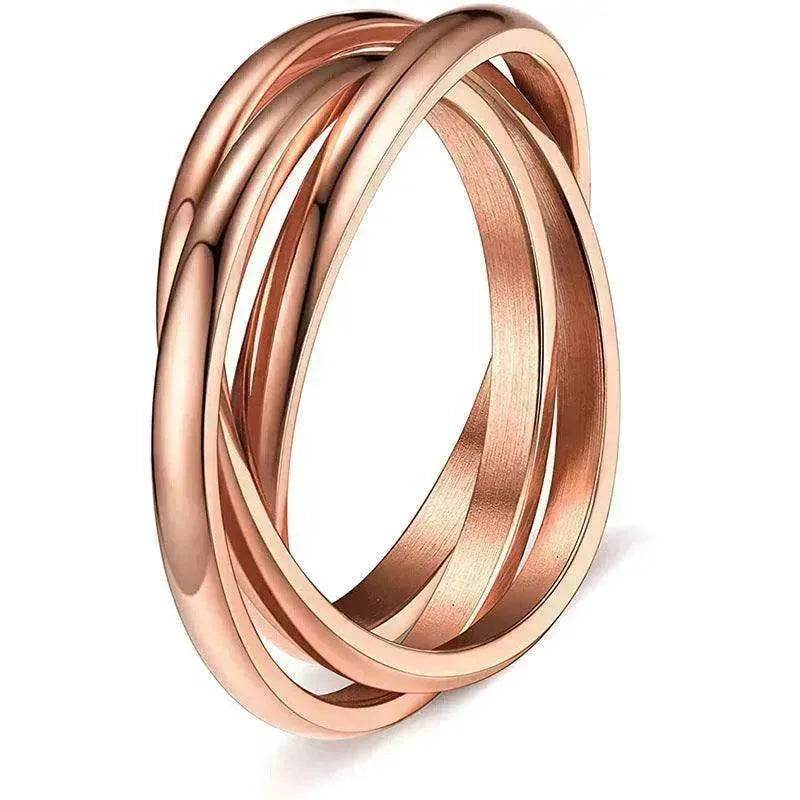 Creative Three-Rotating rings For Couple Personalized Anxiety Relief Rings - www.Shopthatapp.com