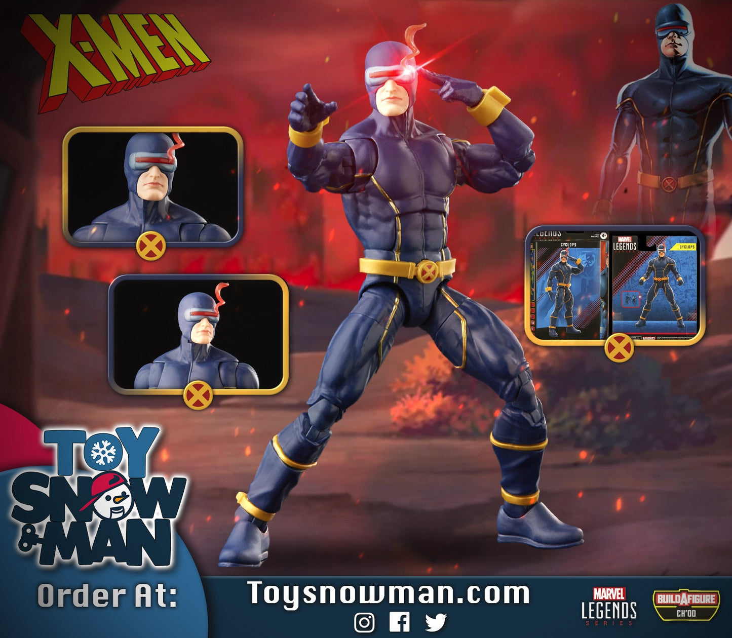 X-Men Marvel Legends  - Ch'od BAF Wave SET - www.Shopthatapp.com