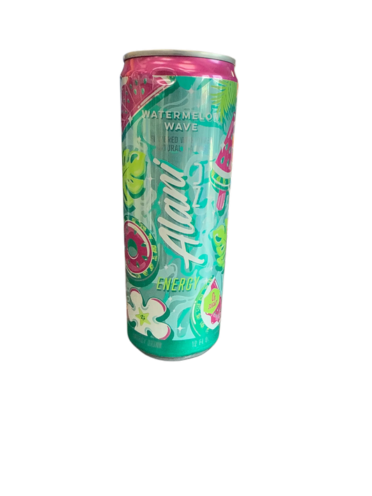 Alani Watermelon Wave Energy Drink 355ML - Green can - International Edition - www.Shopthatapp.com