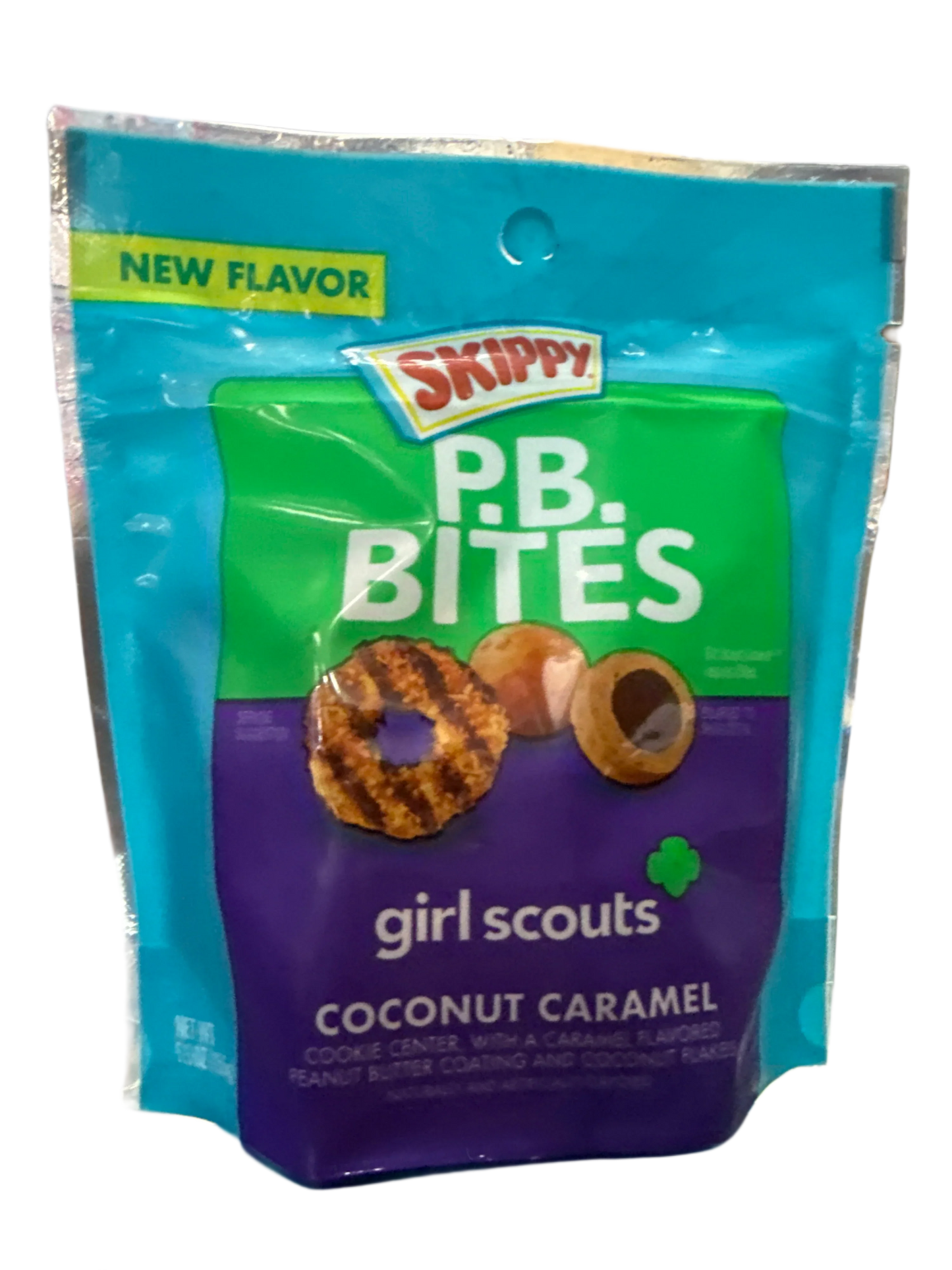Skippy P.B Bites Girl Scout Coconut Caramel Bites 156G - U.S Edition - www.Shopthatapp.com