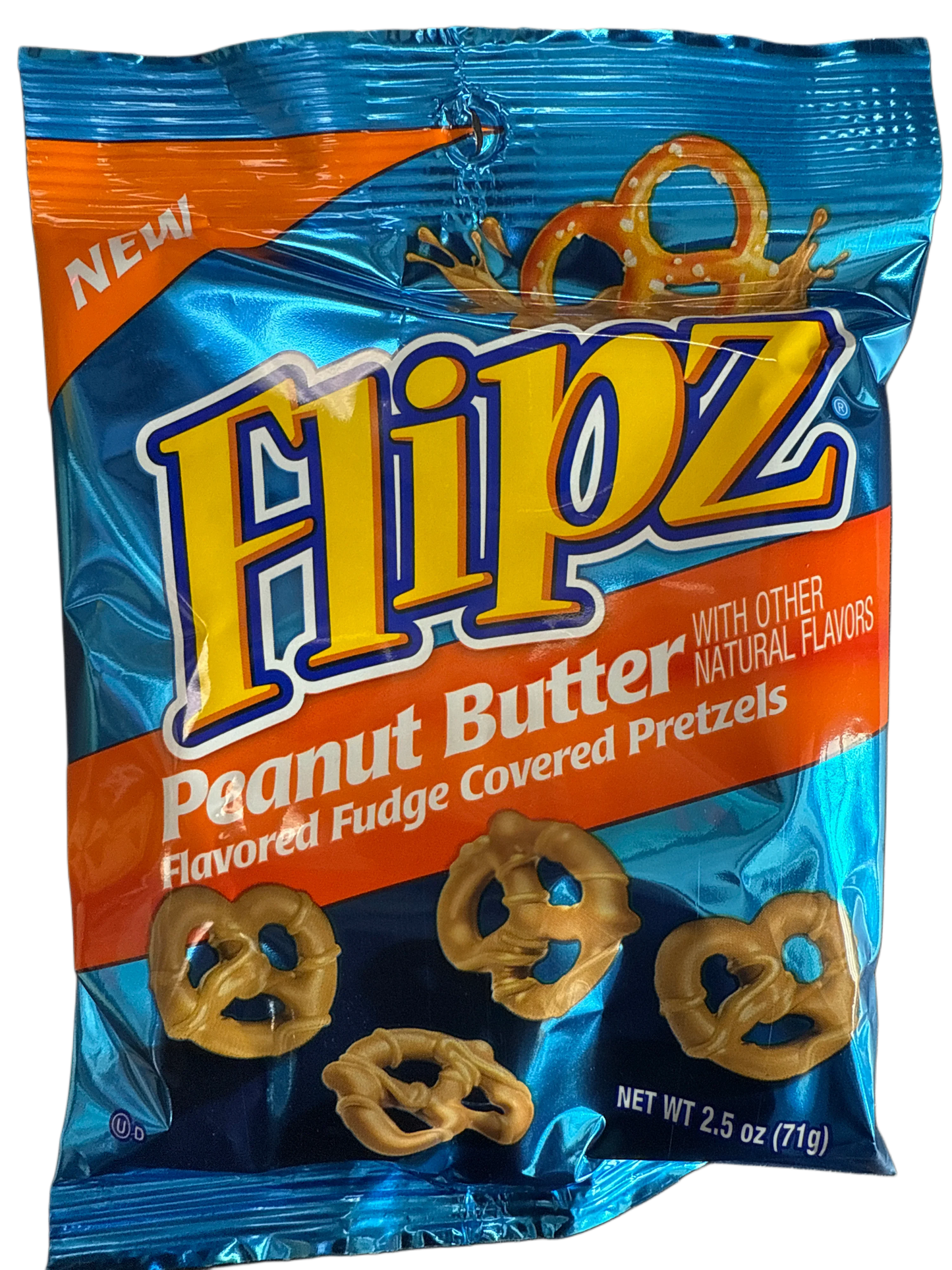 Flipz Peanut Butter Fudge Covered Pretzels 71G - U.S Edition - www.Shopthatapp.com