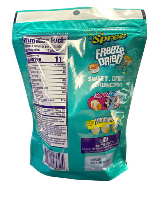 Spree Freeze Dried Candy 113G - U.S Edition - www.Shopthatapp.com