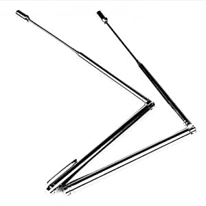 Baguettes de sourcier, lot de 2, flexibles, instruments de mesure divinatoires, accessoires durables, en acier inoxydable, outil fantôme, détecteur d'eau, réglable, observation, chasse
