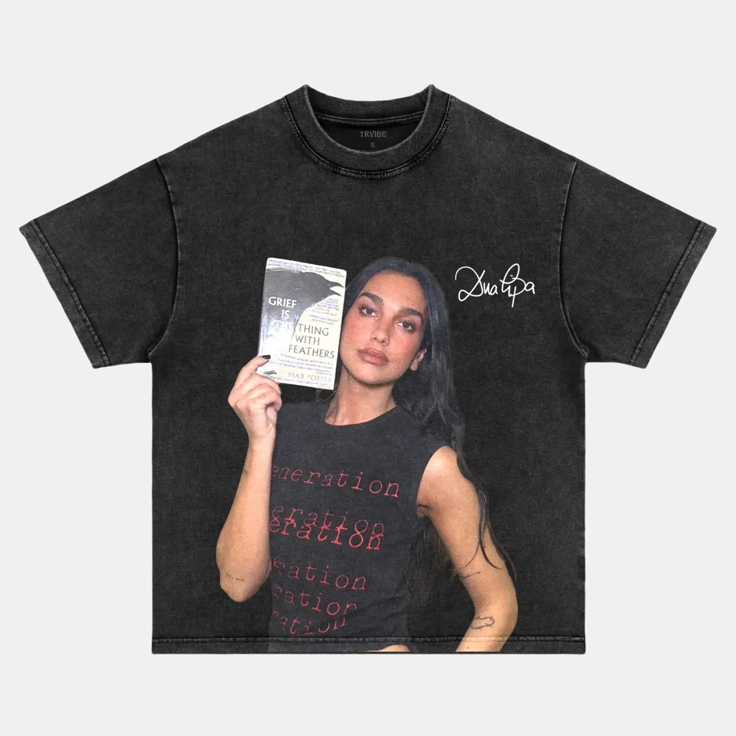 Dua Lipa: Music Icon Tee V8 - www.Shopthatapp.com