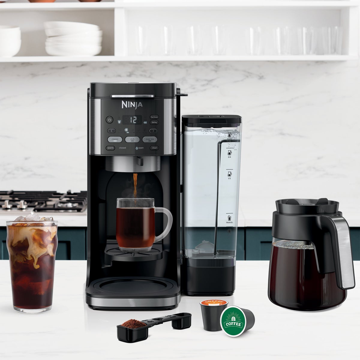 DualBrew Grounds and Pods Coffee Maker-Kitchen appliance-www.Shopthatapp.com-Snake Oil Guru