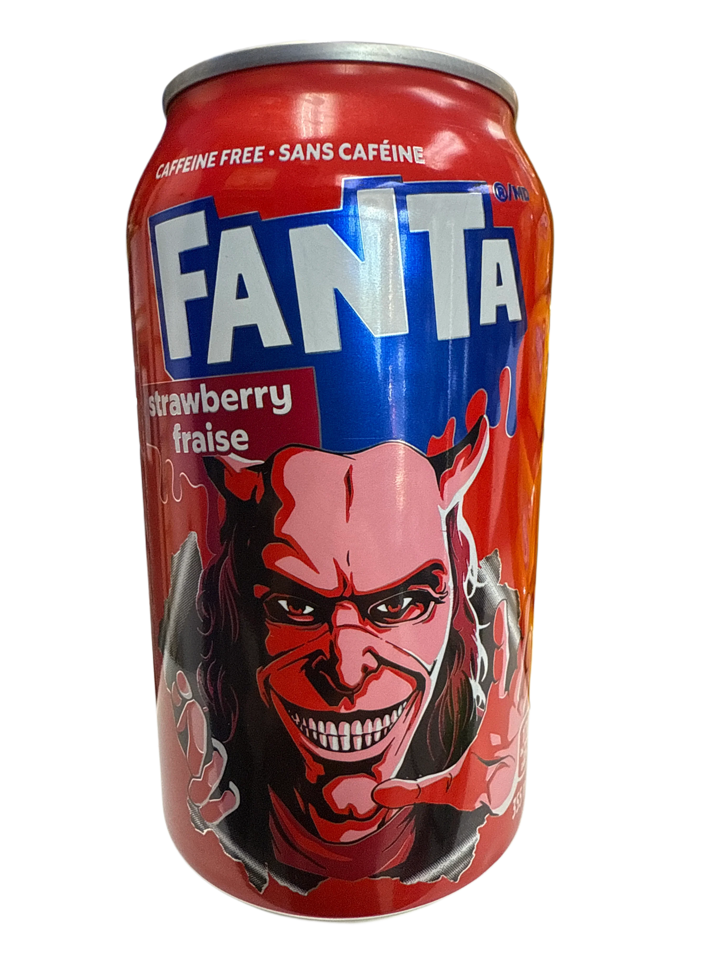 Fanta Limited Edition Halloween Strawberry Flavoured Can 355ML – Rare Canadian Exotic Drink
