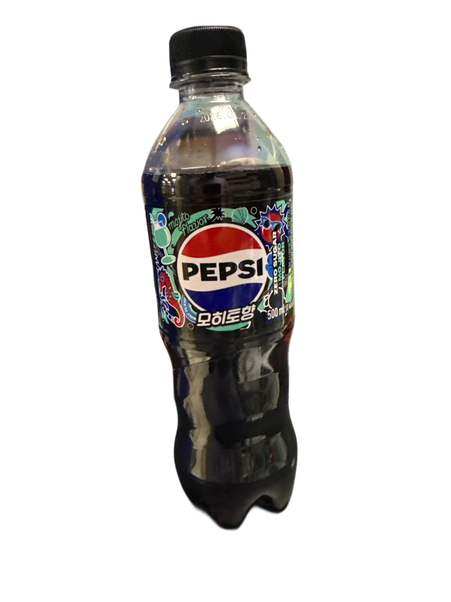 Pepsi Zero Sugar Mojito Flavoured Bottle 500ML - Chinese Edition - www.Shopthatapp.com