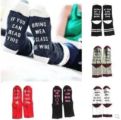 European And American Couple Men And Women Socks - www.Shopthatapp.com
