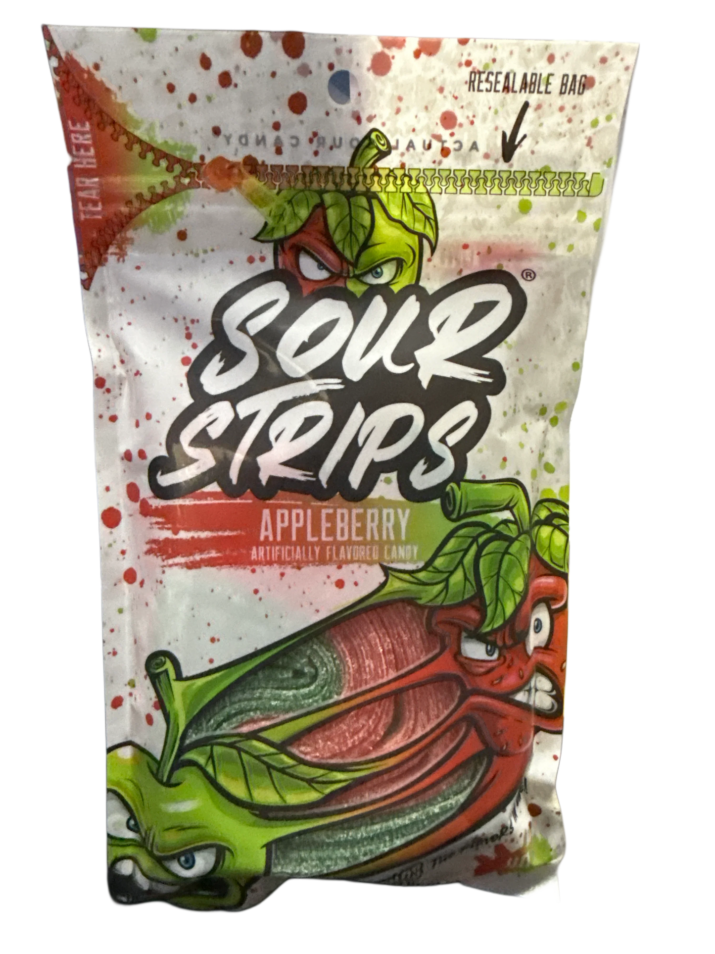 Sour Strips Appleberry Flavour 96G - U.S Edition - www.Shopthatapp.com