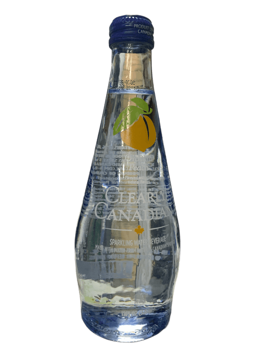 Clearly Canadian Sparkling Orchard Peach Bottle 325ML - Canadian Edition - www.Shopthatapp.com